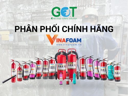 GOTCO: Nhà phân phối bình chữa cháy chính hãng Vina Foam